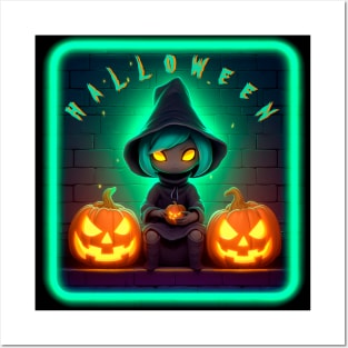 Halloween Friends Posters and Art